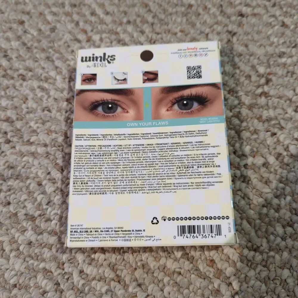 Ardell Winks Be Yourself Strip Lashes and Patches Wish Vibez